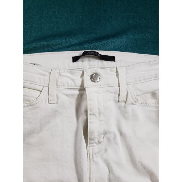 Joes Jeans Size 28 Petite Womens White Stretch Pants Ladies Mid Rise Bootcut USA - Picture 6 of 13